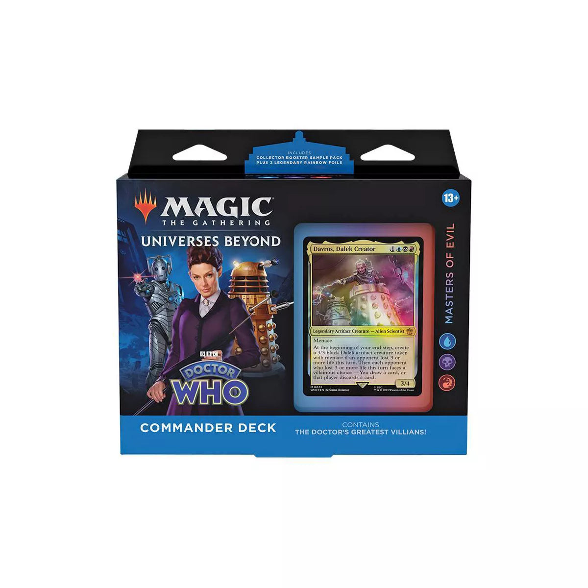 Magic The Gathering Doctor Who Commander Deck Masters of Evil