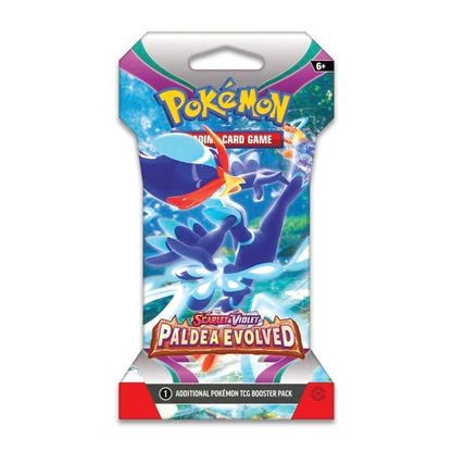 Pokemon Scarlet & Violet Paldea Evolved Blister Pack 144 Pack Case