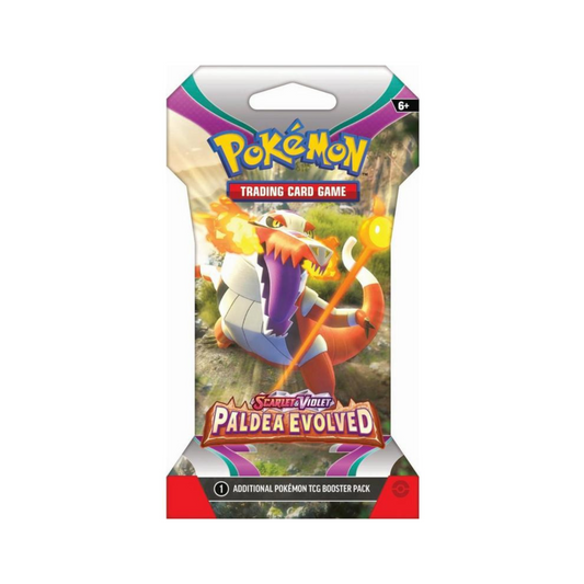 Pokemon Scarlet & Violet Paldea Evolved Blister Pack 144 Pack Case