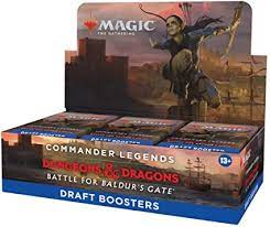 Magic the Gathering Legends Battle at Baldur's Gate Draft Booster Box